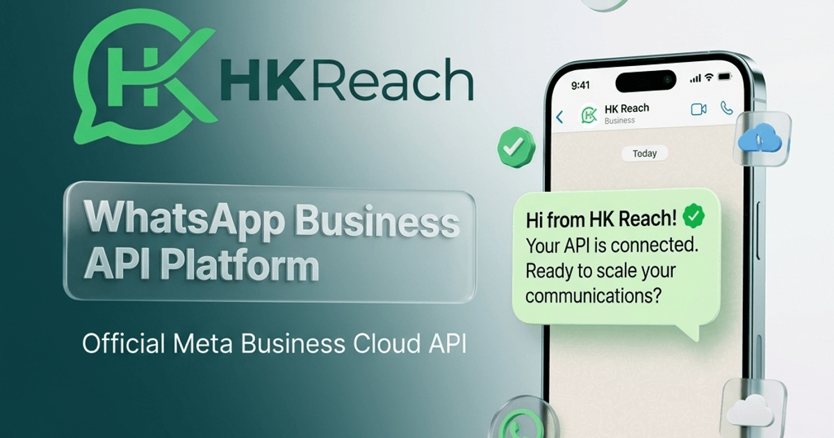 HK Reach — Official WhatsApp Business API Platform | hkreach.in
